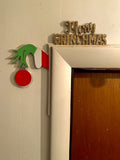Door Corner Decor - Grinch