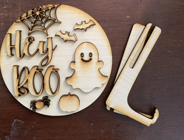 Halloween DIY Kit Hey Boo