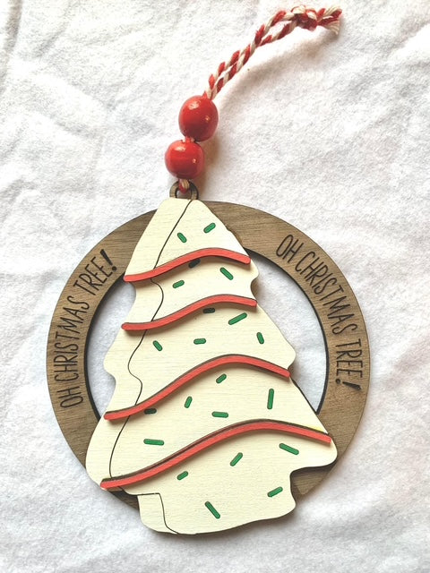 Oh Christmas Tree - Cake Ornament
