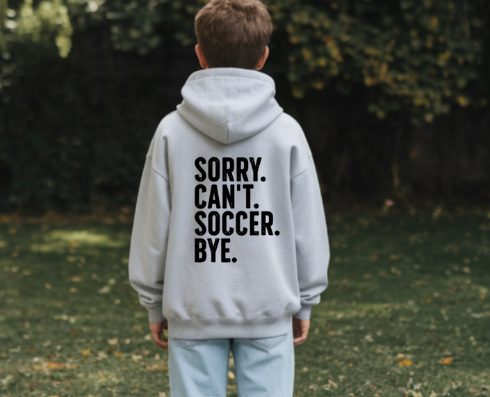 Soccer Kids Hooded Sweatshirt
