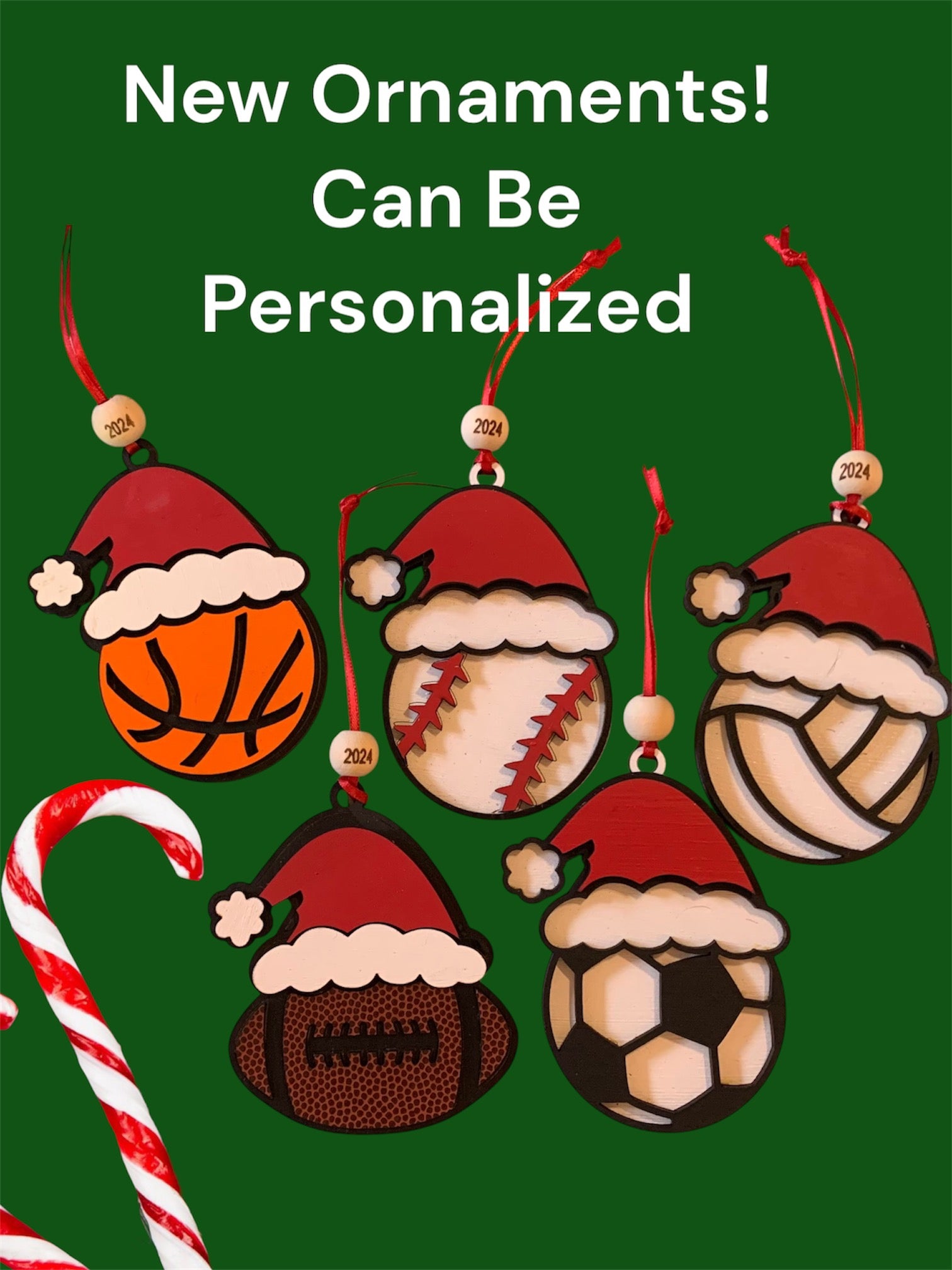 Sports Christmas Ornaments