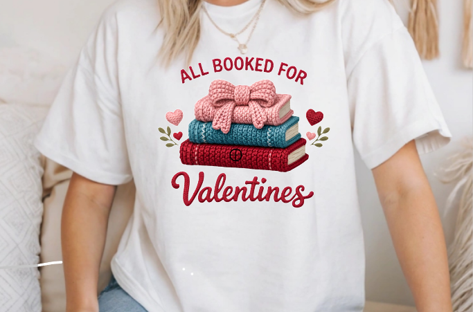 T-shirt  Valentine Book Lover