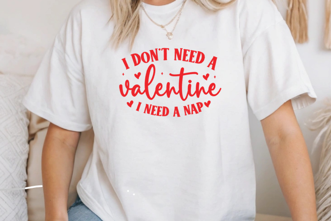 Valentine - I Need a Nap Shirt