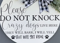 Please Do Not Knock - Dogs